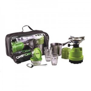 ערכת קפה TRAVEL בתיק חצי שקוף