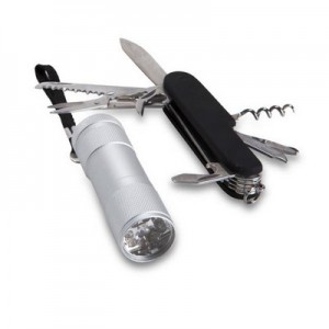 מגיוור - סט אולר עם 9 פונקציות ופנס 9 לדים