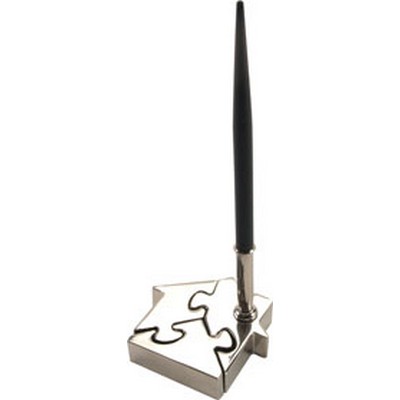 מיסטי- פאזל בית ממתכת, מגנט, אטבים, עט כדורי מיסטי- פאזל בית ממתכת, מגנט, אטבים, עט כדורי