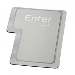 אנטר - משטח גומי לעכבר מחשב בצורת מקש ENTER